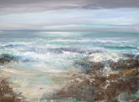 Cornish seas by Amanda Hoskin