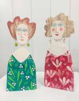 Earing ladies  (price each - please specific choice at the checkout) by Lynn Muir
