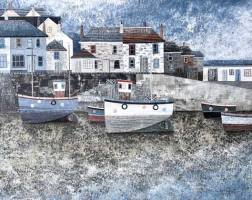 Harbour light, Mousehole by Simon Hart