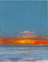 Glowing sky by Mike Hindle
