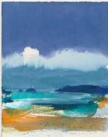 White cloud Godrevy by Mike Hindle