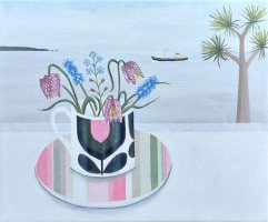 Fritilleries and Trawler by Gemma Pearce