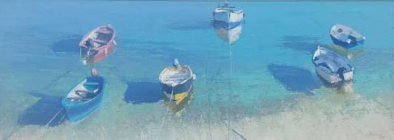 Afternoon shadows, Mousehole by Mike Hindle