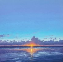 Evening sun from Marazion by Mike Hindle