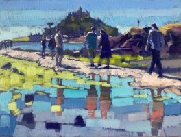 Waiting for the tide by Mike Hindle
