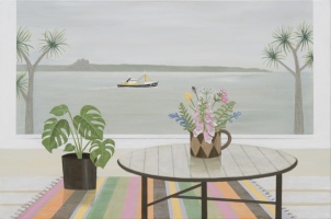 Newlyn Trawler Sailing by by Gemma Pearce