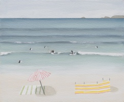 Sennen Surfers by Gemma Pearce