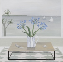 Agapanthus, Mounts Bay Luggers by Gemma Pearce