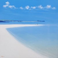 Across to Tresco from Samson by Richard Pearce