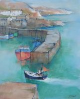 A small craft arrives by Michael Praed