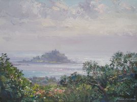 Sunlit Sea, Mount's Bay by Mark Preston