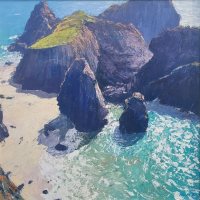 Sparkling light, Kynance Cove by Mike Hindle