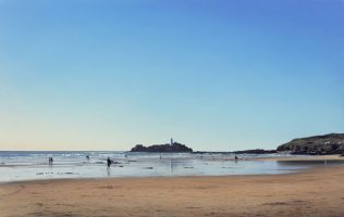 Late afternoon strolls, Godrevy by Jamie Medlin