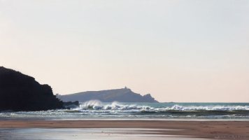 Offshore breeze, Newquay Headland from Porth by Jamie Medlin