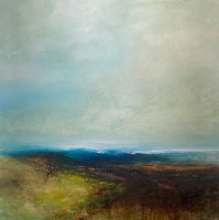 Golden silence across the moors by Alan Stratford