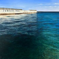 Bright November day, Jubilee Pool by Oliver White