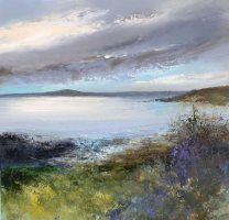 The air is cool and the sea so calm on Tresco by Amanda Hoskin