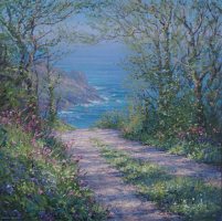 Cornish Elms and Campion, Treen  by Mark Preston