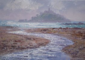 Sunshine and Showers, St Michael's Mount by Mark Preston