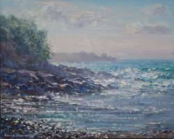 Summer Morning, Perran Sands by Mark Preston