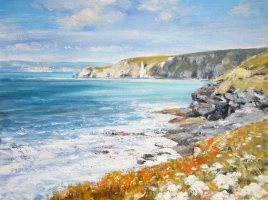Towards Marazion by David Rust