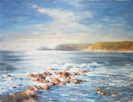Distant Cape by David Rust