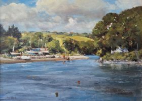 Summer St Just in Roseland by David Rust