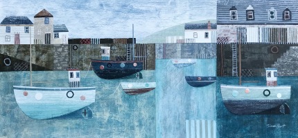 Inner Harbour, Mevagissey by Simon Hart