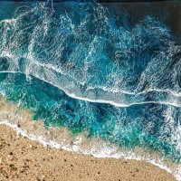 Returning tide III by Julia Poprawski