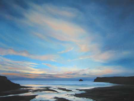 Polzeath, Cornwall by Nicola Wakeling