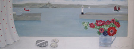 Anenomes Mounts Bay by Gemma Pearce