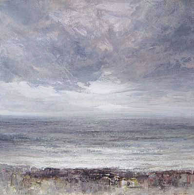 Storm clouds, Gyllyngvase by Benjamin Warner