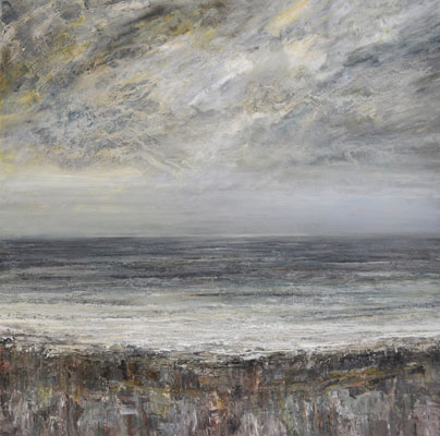 Distant light, Gyllyngvase, Falmouth by Benjamin Warner