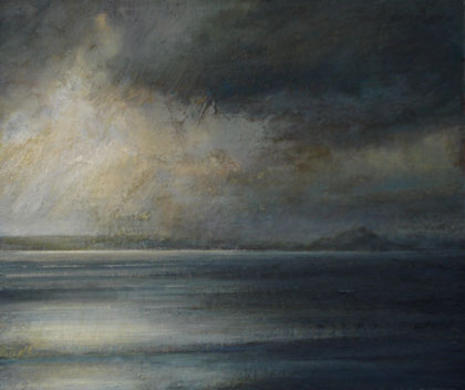 Breaking light, Mounts Bay by Benjamin Warner