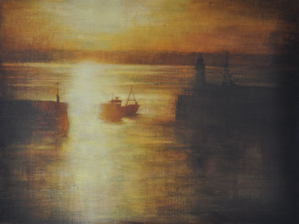 Daybreak, Newlyn by Benjamin Warner