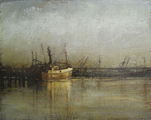 Early morning, Newlyn by Benjamin Warner