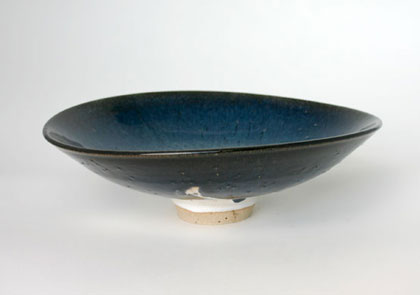 Large adjusted footed bowl by Michael Taylor