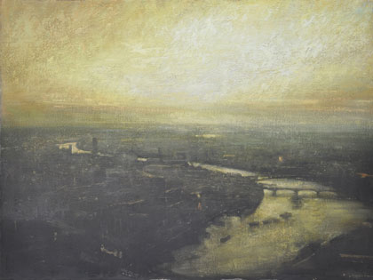 Evening, Thames by Benjamin Warner