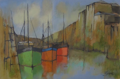 Warm harbour shapes by Michael Praed