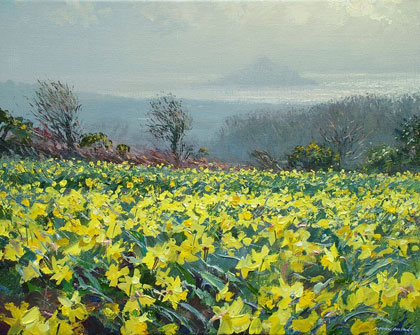 Early spring, Ludgvan by Mark Preston
