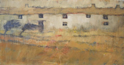 Soft ochre by John Piper