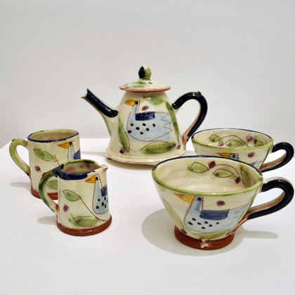 Breakfast cup �22 Teapot from  �45 by Kevin Warren