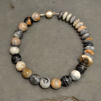 Semi-precious stones with silver necklaces from &pound;165 by Tessa Sambrook