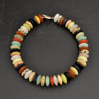 Semi-precious stones with silver necklaces from &pound;165 by Tessa Sambrook