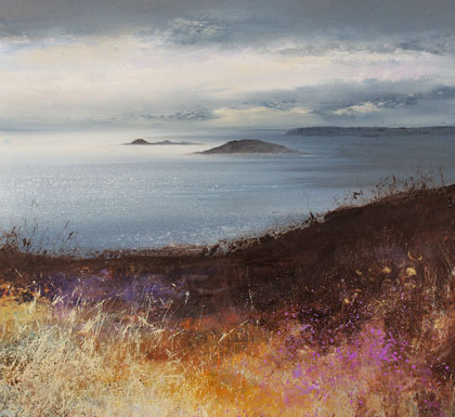 Winter sky over the Eastern Isles by Amanda Hoskin