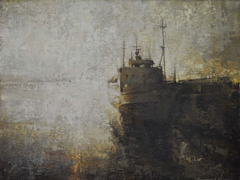 Sunrise, Scillonian III  by Benjamin Warner