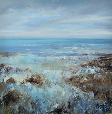 Summer seas, Sennen  by Amanda Hoskin