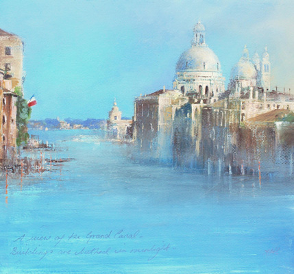 The Grand Canal, Venice  by Amanda Hoskin