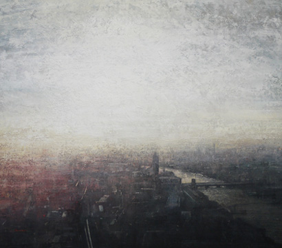 December, Early Evening Thames  by Benjamin Warner