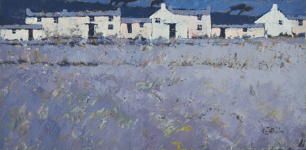 Lavender row by John Piper